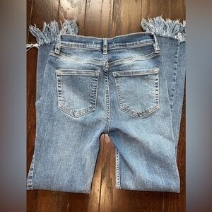 Free People Great Heights Frayed Jean